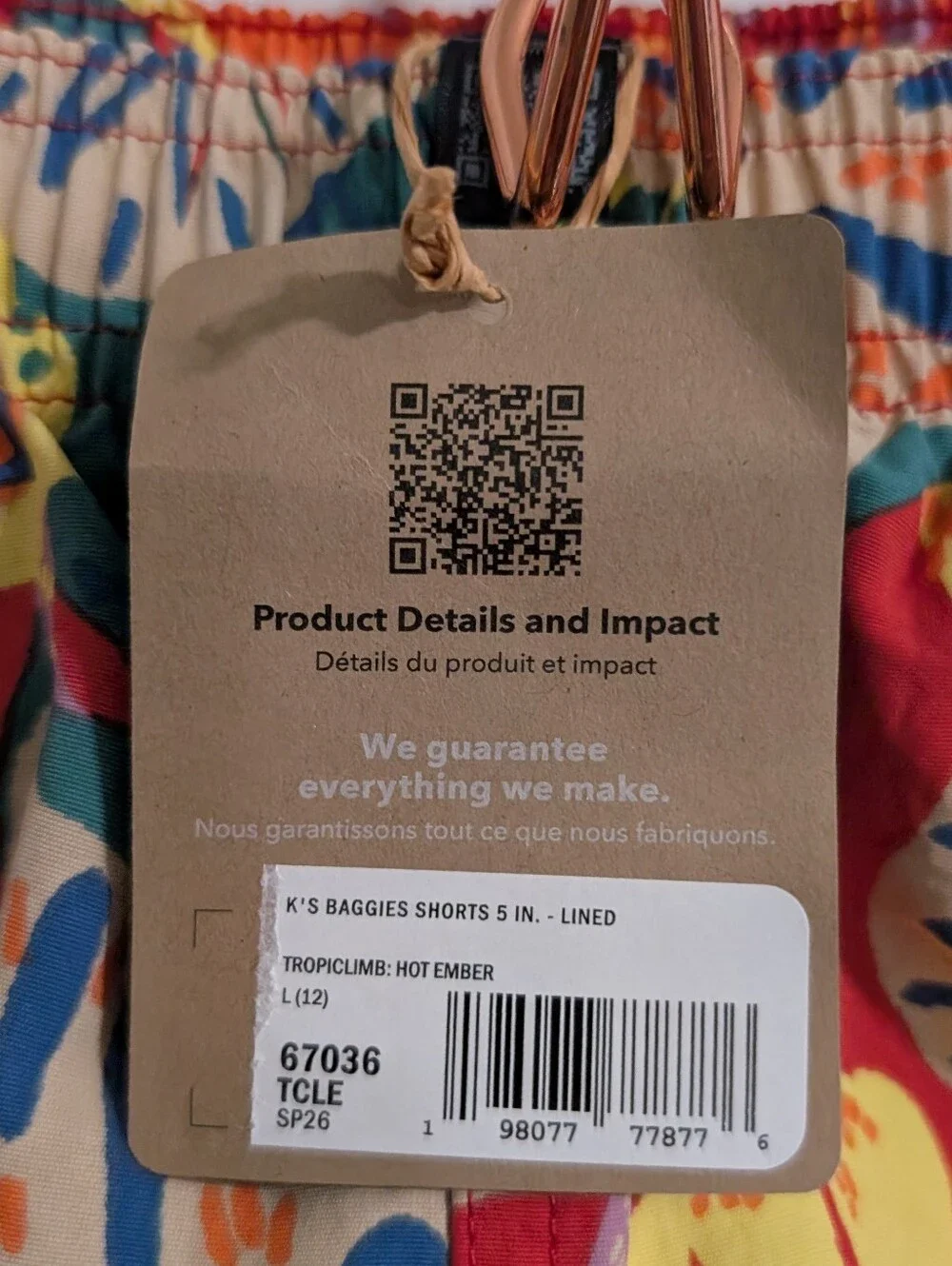 New Patagonia Kids Baggies Shorts 5